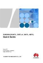 Preview for 1 page of Huawei SUN2000-29.9KTL Quick Manual