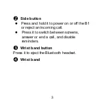 Preview for 4 page of Huawei TalkBand B1 Quick Start Manual