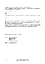 Preview for 2 page of Huawei TB 01 User Manual