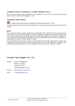 Preview for 2 page of Huawei TE30 User Manual