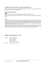 Preview for 2 page of Huawei TE80 Administrator'S Manual