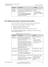 Preview for 147 page of Huawei TE80 Administrator'S Manual