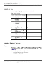 Preview for 125 page of Huawei TP3106 Installation Manual