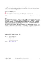 Предварительный просмотр 2 страницы Huawei TP481200B-N20B1 User Manual