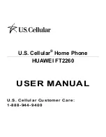 Huawei U.S. Cellular FT2260 User Manual предпросмотр