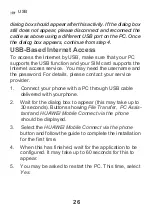 Предварительный просмотр 33 страницы Huawei U1280 User Manual