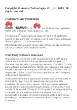 Preview for 2 page of Huawei U2805 User Manual