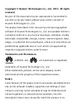 Preview for 2 page of Huawei U2900 User Manual