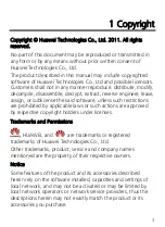 Preview for 5 page of Huawei U5200 Manual