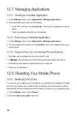 Preview for 60 page of Huawei U8160 User Manual