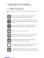 Preview for 5 page of Huawei U8650NFC-1 User Manual