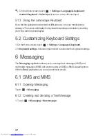 Preview for 31 page of Huawei U8650NFC-1 User Manual