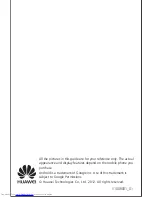 Предварительный просмотр 70 страницы Huawei U8651T User Manual