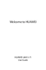 Huawei U8815-71 User Manual preview