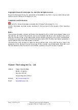 Preview for 2 page of Huawei U8815 Maintenance Manual