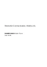 Huawei u8820 User Manual preview