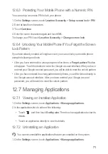 Preview for 74 page of Huawei U8867Z Manual