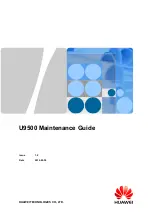 Huawei U9500 Maintenance Manual preview