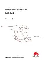 Preview for 1 page of Huawei UPS2000-A-1 kVA Quick Manual