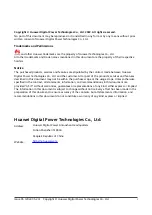 Preview for 2 page of Huawei UPS2000-A-1 kVA Quick Manual