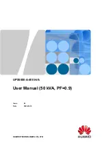 Huawei UPS5000-A-400 kVA User Manual preview