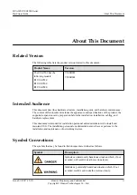 Preview for 3 page of Huawei USG9500 Series Hardware Manual