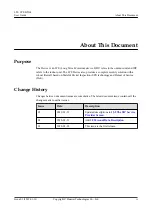 Preview for 3 page of Huawei V100R001C00 User Manual