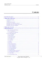Предварительный просмотр 5 страницы Huawei V100R001C02SPC100 Maintenance Manual