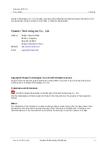 Preview for 2 page of Huawei V100R002 User Manual