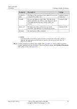 Preview for 62 page of Huawei V100R008 User Manual