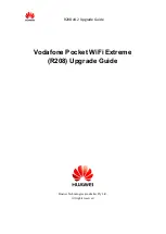 Huawei Vodafone Pocket WiFi Extreme Upgrade Manual предпросмотр