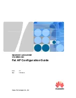 Huawei WA603DE Configuration Manual preview