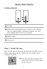 Preview for 3 page of Huawei WS8100 Quick Start Manual