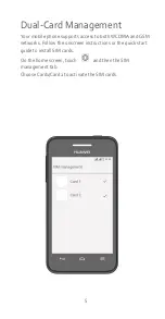 Предварительный просмотр 5 страницы Huawei Y220-U17 Quick Start Manual