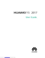 Huawei Y5 2017 User Manual preview