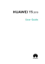 Huawei Y5 2019 User Manual preview