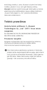 Предварительный просмотр 83 страницы Huawei Y6 2017 Quick Start Manual