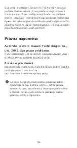 Предварительный просмотр 190 страницы Huawei Y6 2017 Quick Start Manual