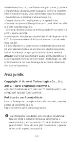 Предварительный просмотр 206 страницы Huawei Y6 2017 Quick Start Manual