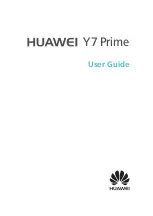 Huawei Y7 Prime TRT-L21A User Manual preview