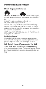 Preview for 44 page of Huawei YAL-L21 Quick Start Manual