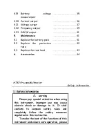 Предварительный просмотр 4 страницы Huayi H782 Instructions Manual