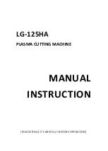 Предварительный просмотр 1 страницы HUAYUAN LG-125HA Manual Instruction