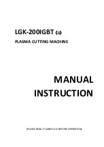 HUAYUAN LGK-200IGBT Manual preview