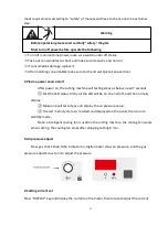 Предварительный просмотр 27 страницы HUAYUAN POWERCUT105 Manual Instruction