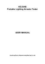 Huazheng Electric Manufacturing HZ-20AS User Manual preview