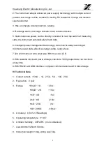 Preview for 4 page of Huazheng Electric Manufacturing HZ-3120A User Manual