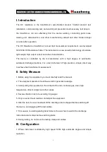 Preview for 4 page of Huazheng Electric Manufacturing HZ-3140A Manual