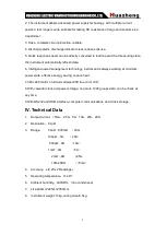 Preview for 5 page of Huazheng Electric Manufacturing HZ-3140A Manual