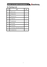 Preview for 11 page of Huazheng Electric Manufacturing HZ-3140A Manual